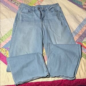 Old Navy Light Blue Straight Leg Women's Jeans